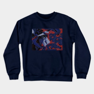 Bo Burnham Inside (red version) Crewneck Sweatshirt